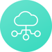 Cloud 2 - Icon - Green