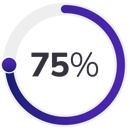 Percentage-75